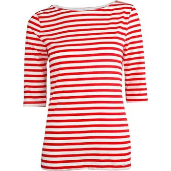 Pleas Dámské tričko s 3/4 rukávem červená S (183872-500-038)