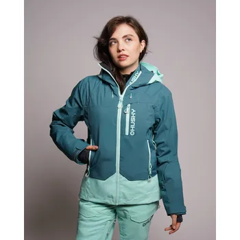 Dámská casual bunda Husky Dámská lyžařská bunda Gambi L XXL, turquoise/mint
