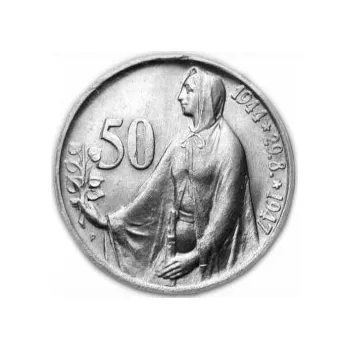 Mincovna Kremnica Stříbrná mince 50 Kč | 1947 | 3. výročí SNP | 10 g