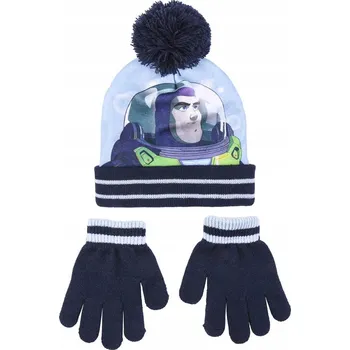 Čepice Zimní dětský set Toy Story - Čepice, rukavice - Buzz Rakeťák