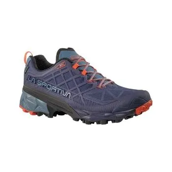Pánská treková obuv La Sportiva Akyra II GTX Deep Sea/Hurricane modrá 41,5 EU