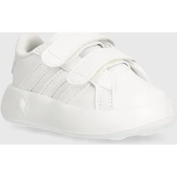 Chlapecká obuv Dětské sneakers boty adidas GRAND COURT 2.0 CF bílá barva, ID5273 00X, EUR 27