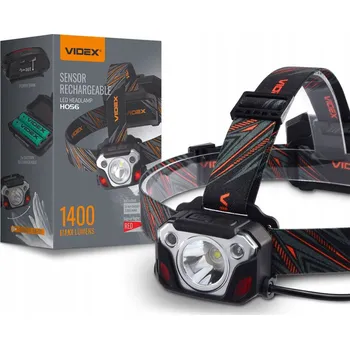 Svítilna Čelovka Videx 1400 lm LED