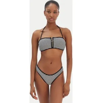 Dámské plavky Seafolly Spodní část bikin Clubhouse 40707-281 Černá 18