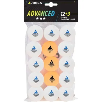 Pingpongový míček Joola Míčky na stolní tenis ADVANCED TRAINING*** 12+3ks bílá