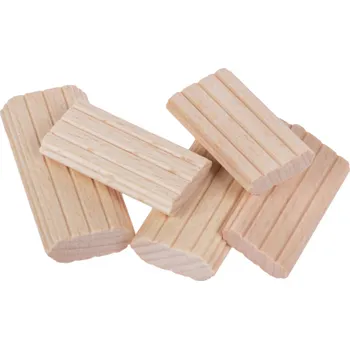 Pinie dřevěné spojovací kolíky pro DOMINO D 6 x 30 mm - 225 ks
