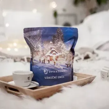 Upraženo Vánoční směs 2025 - Zrnková káva, 100% Arabica 1000 g
