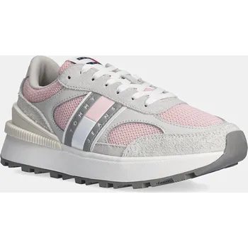 Pánská obuv Sneakers boty Tommy Jeans TECH RUNNER EN0EN02743 růžová 30X, EUR 41
