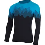 Lasting WELOR pánské merino triko modrá S/M