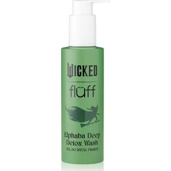 Fluff Wicked Elphaba Deep Detox Wash čisticí gel na obličej 150 ml
