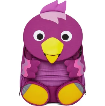 Dětský batoh Affenzahn Dětský batoh do školky Large Friend Bird- purple 8l + Sleva 5% s kódem AKCE5