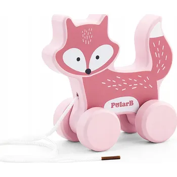 Dřevěná hračka Dřevěná tahací Hračka Viga Liška Leszek