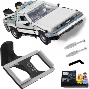 Držák na polici DeLorean - 10300 | Držák na zeď | Nástěnný držák pro LEGO | Police