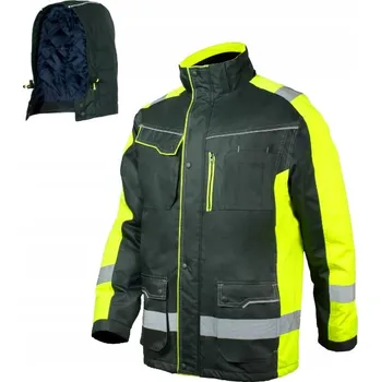 Bunda ART.MAS Zimní bunda zateplená reflexní Classwork Long velikost XL