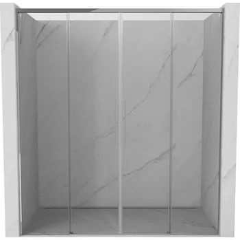 Sprchové dveře Posuvné sprchové dveře Mexen Rox 170 cm, průhledné, chrom - 8C2-170-002-01-00