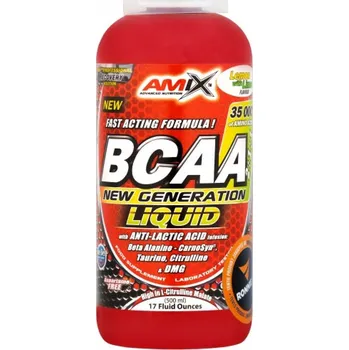 Aminokyselina BCAA New Generation Liquid 500 ml ovocný punč