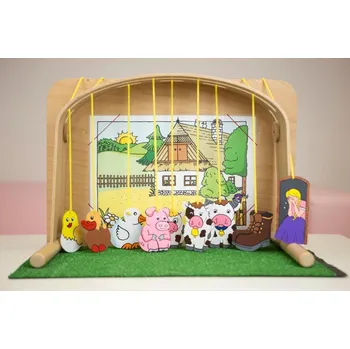 Hračka pro nejmenší Eva Kiedroňová Hrazdička a sada pro divadélko