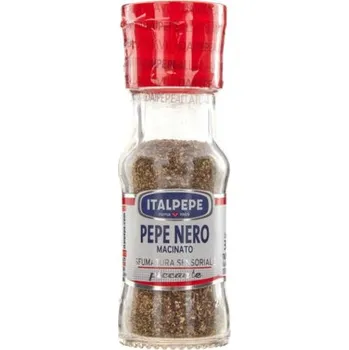 Koření Italpepe pepř černý mletý ve skle (Pepe Nero) 30g