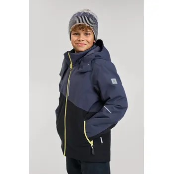 Chlapecká bunda Dětská bunda Reima Kaaranka černá barva, 5100354A 5100354A.9BYA 99X, vel. 164