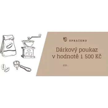 Dárkový potravinový koš Dárkový poukaz Upraženo.cz 1 600 Kč + dárek