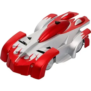 RC model auta peckahracky Antigravitační autíčko - Magické závody na stěnách a stropech Červená