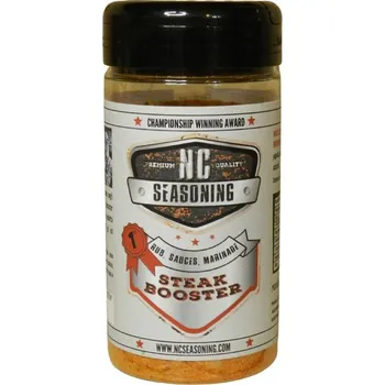 Koření NC seasoning BBQ koření Steak Booster (steakový booster), 200g