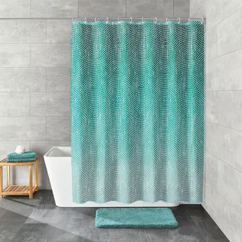 Sprchový závěs Vinylová sprchová záclona KLEINE WOLKE Cascada 200 x 180 cm