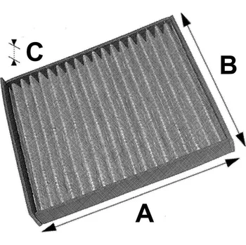 Klimatizace automobilu Filtr, vzduch v interiéru VALEO 698708