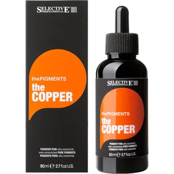 Stylingový přípravek Ultra koncentrované čisté pigmenty Selective Professional ThePigments TheCopper - 80 ml, měděné + dárek zdarma