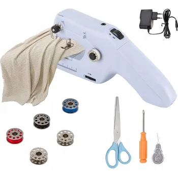Mini elektrický šicí stroj s automatickým navíječem nití