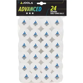 Pingpongový míček Míčky na stolní tenis JOOLA ADVANCED TRAINING*** 24ks, bílá