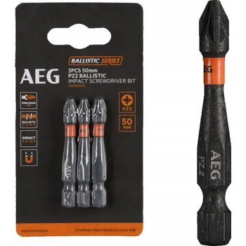 Bit Zesílené balistické bity pro AEG 50 mm PZ2 3 ks AAK503PZ2