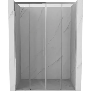 Sprchové dveře Posuvné sprchové dveře Mexen Rox 150 cm, průhledné, chrom - 8C2-150-002-01-00