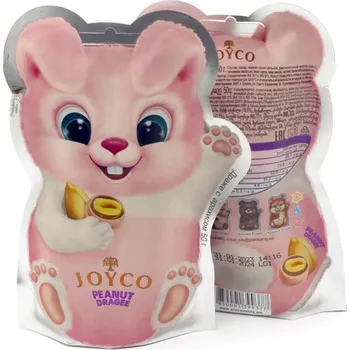 Bonbon Joyco Arašídové dražé Zajíček 50g