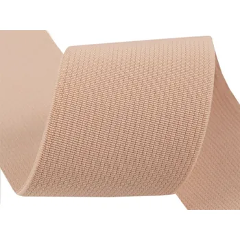 Textilní guma Zbytek - Pruženka plochá 50mm summer melon