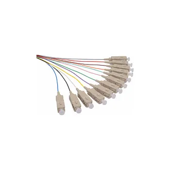 Kabel Pigtail 50/125 SCupc MM OM3 1,5m balení 12ks barvy