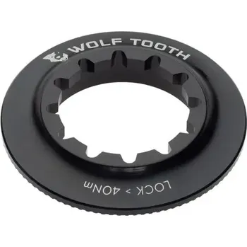 Brzdový kotouč WOLF TOOTH matice kotouče centerlock ROTOR INTERNAL SPLINE černá