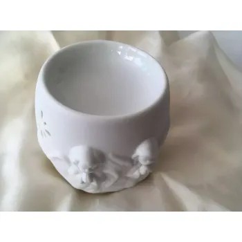 Aroma lampa Aroma lampa „Ochranný anděl“ – keramická dekorace pro klid a harmonii bílá