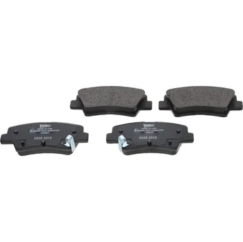 Brzdová destička Sada brzdových destiček, kotoučová brzda VALEO 302219