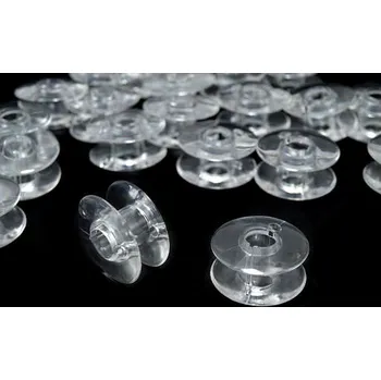 Příslušenství k šicímu stroji Cívka k šicímu stroji Singer Varianta: transparent, Balení: 200 ks