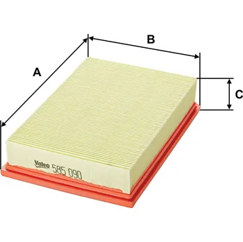 Vzduchový filtr Vzduchový filtr VALEO 585090