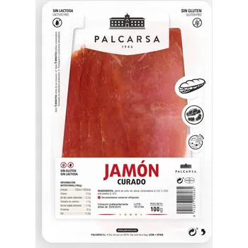 Dárkový potravinový koš Palcarsa Jamon curado krájený 100G