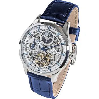 Hodinky Carl von Zeyten CVZ0063SLS Freiburg Automatic Dual Time 44 mm