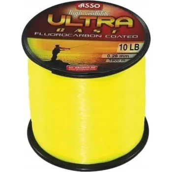 Vlasec Asso Ultra Cast Spool Yellow-11 Fluo 0,36 mm 1000 m