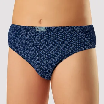 Pánské oblečení Slipy pánské bambusové Andrie PS 3588 tmavě modré Barva: tmavě modrá, Velikost: 2XL