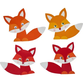 Vystřihovánky Haba Kreativní sada První stříhací lišky