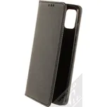 1Mcz Magnet Book flipové pouzdro pro Samsung Galaxy A21s, černá