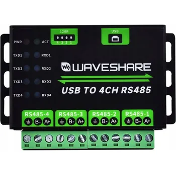 Převodník Elektroweb Převodník Waveshare USB na RS485 4CH
