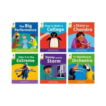 Cizí jazyk Oxford Reading Tree: Floppy's Phonics Decoding Practice: Oxford Level 5: Pack A Mixed Pack of 6 (EN)