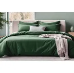 DARRÉ Bavlněné povlečení Jednobarevné perkálové - zelené Velikost: 140 x 220 + 70 x 90